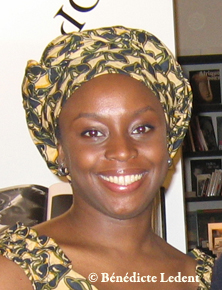 Chimamanda Ngozi Adichie in Brussels, 21 March 2006 - Photo © B�n�dicte Ledent